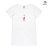 ASColour Ladies 'Bevel' V-Neck Tshirt Thumbnail