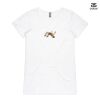 ASColour Ladies 'Bevel' V-Neck Tshirt Thumbnail