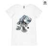 ASColour Ladies 'Bevel' V-Neck Tshirt Thumbnail