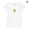 ASColour Ladies 'Bevel' V-Neck Tshirt Thumbnail