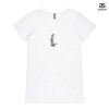 ASColour Ladies 'Bevel' V-Neck Tshirt Thumbnail