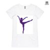 ASColour Ladies 'Bevel' V-Neck Tshirt Thumbnail