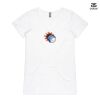 ASColour Ladies 'Bevel' V-Neck Tshirt Thumbnail