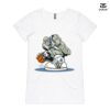 ASColour Ladies 'Bevel' V-Neck Tshirt Thumbnail