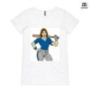 ASColour Ladies 'Bevel' V-Neck Tshirt Thumbnail