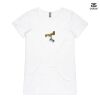 ASColour Ladies 'Bevel' V-Neck Tshirt Thumbnail