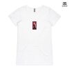 ASColour Ladies 'Bevel' V-Neck Tshirt Thumbnail