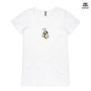 ASColour Ladies 'Bevel' V-Neck Tshirt Thumbnail