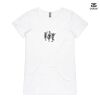 ASColour Ladies 'Bevel' V-Neck Tshirt Thumbnail