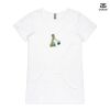 ASColour Ladies 'Bevel' V-Neck Tshirt Thumbnail