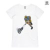 ASColour Ladies 'Bevel' V-Neck Tshirt Thumbnail