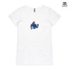ASColour Ladies 'Bevel' V-Neck Tshirt Thumbnail