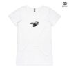 ASColour Ladies 'Bevel' V-Neck Tshirt Thumbnail