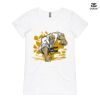 ASColour Ladies 'Bevel' V-Neck Tshirt Thumbnail