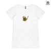 ASColour Ladies 'Bevel' V-Neck Tshirt Thumbnail