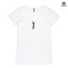 ASColour Ladies 'Bevel' V-Neck Tshirt Thumbnail