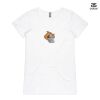 ASColour Ladies 'Bevel' V-Neck Tshirt Thumbnail