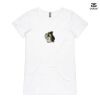 ASColour Ladies 'Bevel' V-Neck Tshirt Thumbnail