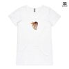 ASColour Ladies 'Bevel' V-Neck Tshirt Thumbnail