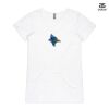 ASColour Ladies 'Bevel' V-Neck Tshirt Thumbnail