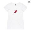 ASColour Ladies 'Bevel' V-Neck Tshirt Thumbnail