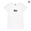 ASColour Ladies 'Bevel' V-Neck Tshirt Thumbnail