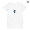 ASColour Ladies 'Bevel' V-Neck Tshirt Thumbnail