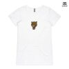 ASColour Ladies 'Bevel' V-Neck Tshirt Thumbnail
