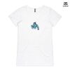 ASColour Ladies 'Bevel' V-Neck Tshirt Thumbnail