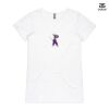 ASColour Ladies 'Bevel' V-Neck Tshirt Thumbnail