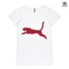 ASColour Ladies 'Bevel' V-Neck Tshirt Thumbnail