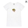 ASColour Ladies 'Bevel' V-Neck Tshirt Thumbnail