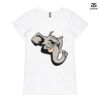 ASColour Ladies 'Bevel' V-Neck Tshirt Thumbnail