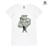ASColour Ladies 'Bevel' V-Neck Tshirt Thumbnail