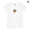 ASColour Ladies 'Bevel' V-Neck Tshirt Thumbnail