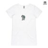 ASColour Ladies 'Bevel' V-Neck Tshirt Thumbnail