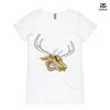 ASColour Ladies 'Bevel' V-Neck Tshirt Thumbnail