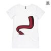 ASColour Ladies 'Bevel' V-Neck Tshirt Thumbnail
