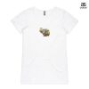 ASColour Ladies 'Bevel' V-Neck Tshirt Thumbnail