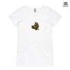 ASColour Ladies 'Bevel' V-Neck Tshirt Thumbnail