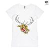 ASColour Ladies 'Bevel' V-Neck Tshirt Thumbnail