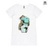 ASColour Ladies 'Bevel' V-Neck Tshirt Thumbnail