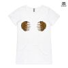 ASColour Ladies 'Bevel' V-Neck Tshirt Thumbnail