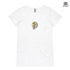 ASColour Ladies 'Bevel' V-Neck Tshirt Thumbnail