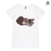ASColour Ladies 'Bevel' V-Neck Tshirt Thumbnail