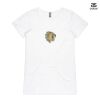 ASColour Ladies 'Bevel' V-Neck Tshirt Thumbnail