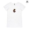 ASColour Ladies 'Bevel' V-Neck Tshirt Thumbnail