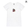 ASColour Ladies 'Bevel' V-Neck Tshirt Thumbnail