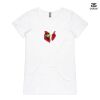 ASColour Ladies 'Bevel' V-Neck Tshirt Thumbnail