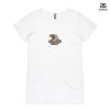 ASColour Ladies 'Bevel' V-Neck Tshirt Thumbnail